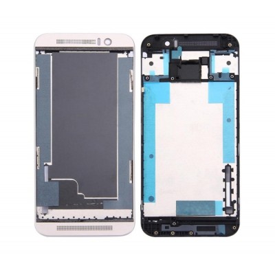 Lcd Frame Middle Chassis For Htc One M9 Plus Prime Camera Edition Gunmetal Grey By - Maxbhi Com