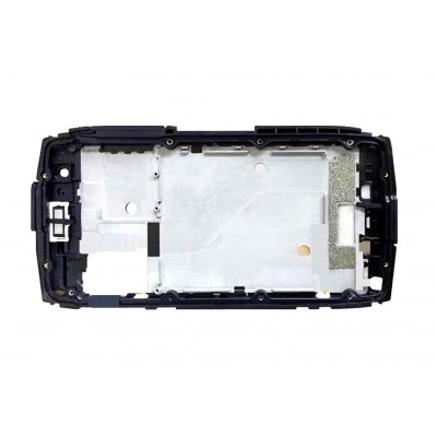 Lcd Frame Middle Chassis For Blackview Bv7000 Silver By - Maxbhi Com
