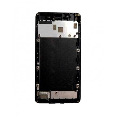 Lcd Frame Middle Chassis For Itel S11 White By - Maxbhi Com