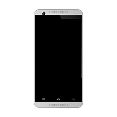 Lcd Frame Middle Chassis For Celkon Millennia Me Q54 Plus Dual Sim Silver By - Maxbhi Com
