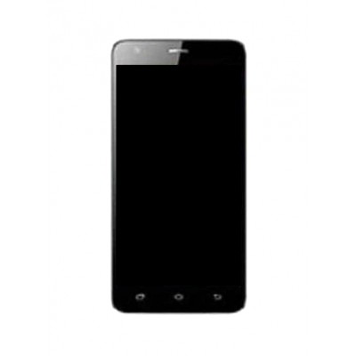 Lcd Frame Middle Chassis For Douzo Silk D5 White By - Maxbhi Com