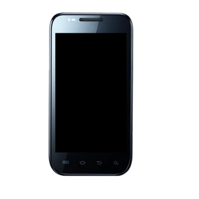 Lcd Frame Middle Chassis For Reliance Samsung Galaxy I500 Black By - Maxbhi Com