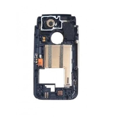 Lcd Frame Middle Chassis For Nokia 6680 Black By - Maxbhi Com