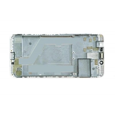 Lcd Frame Middle Chassis For Tplink Neffos X9 Black By - Maxbhi Com
