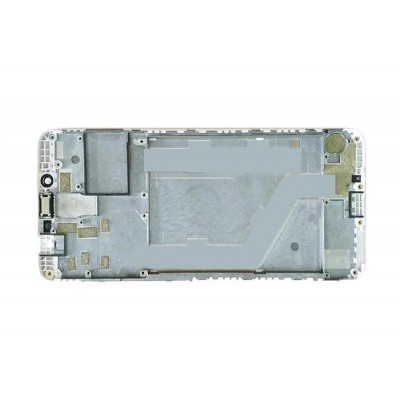 Lcd Frame Middle Chassis For Tplink Neffos X9 Black By - Maxbhi Com