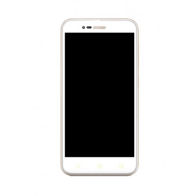 Lcd Frame Middle Chassis For Vodafone Smart Prime 7 Black By - Maxbhi Com