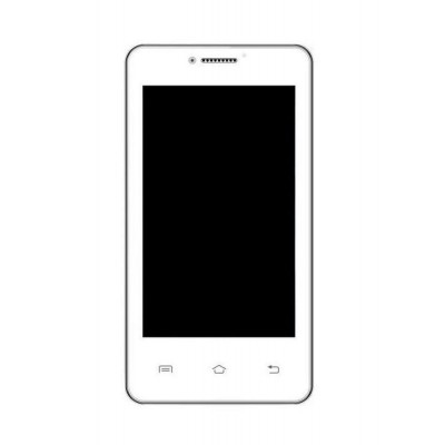 Lcd Frame Middle Chassis For Spice Mi426 Smart Flo Mettle 4 0x Black By - Maxbhi Com