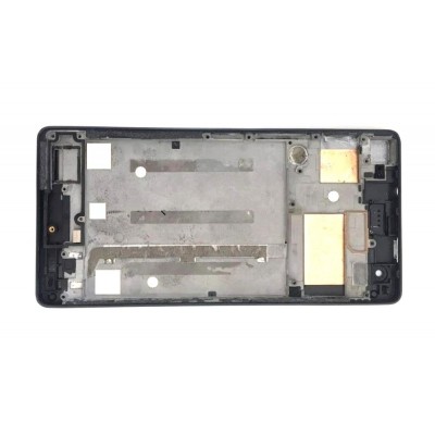 Lcd Frame Middle Chassis For Infinix Zero 2 X509 Black By - Maxbhi Com