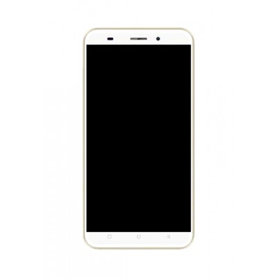 Lcd Frame Middle Chassis For Gretel S55 Red By - Maxbhi Com