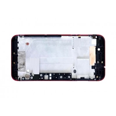 Lcd Frame Middle Chassis For Wiko Wim Lite Red By - Maxbhi Com