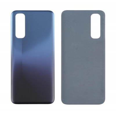Back Panel Cover For Realme 7 Black - Maxbhi Com