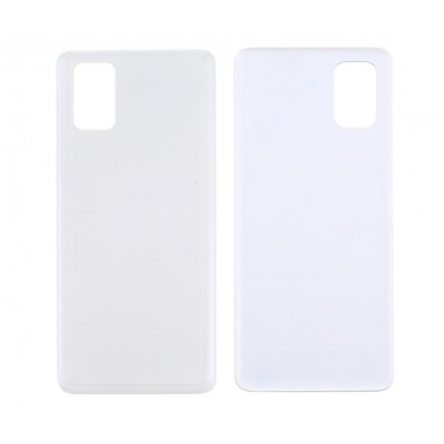 Back Panel Cover For Samsung Galaxy M51 White - Maxbhi Com