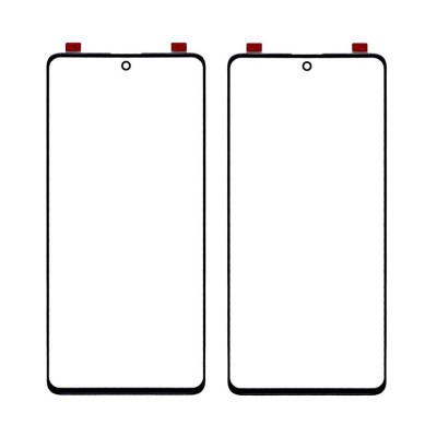 Replacement Front Glass For Samsung Galaxy M51 Blue By - Maxbhi Com