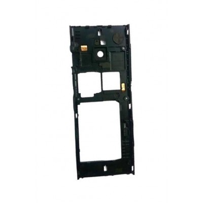 Lcd Frame Middle Chassis For Lg Bl40 New Chocolate Black By - Maxbhi Com