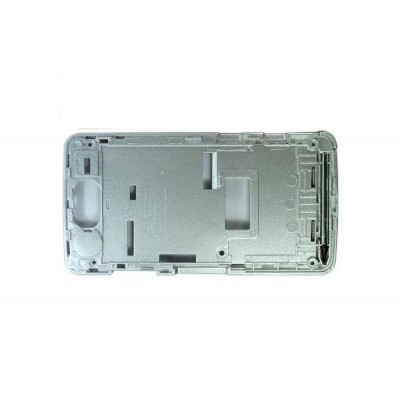Lcd Frame Middle Chassis For Lg Kp500 Cookie Silver By - Maxbhi Com