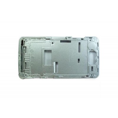 Lcd Frame Middle Chassis For Lg Kp500 Cookie White By - Maxbhi Com