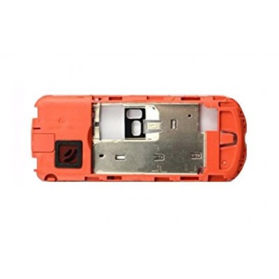 Lcd Frame Middle Chassis For Nokia 1202 White By - Maxbhi Com