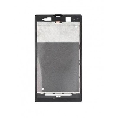 Lcd Frame Middle Chassis For Sony Xperia Ion St28i White By - Maxbhi Com