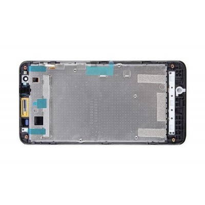 Lcd Frame Middle Chassis For Huawei Ascend G510 U8951 With Dual Sim White By - Maxbhi Com