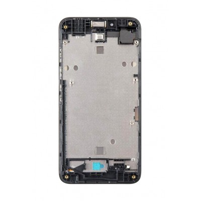Lcd Frame Middle Chassis For Lenovo A Plus White By - Maxbhi Com