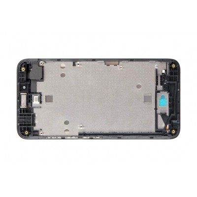 Lcd Frame Middle Chassis For Lenovo A Plus White By - Maxbhi Com