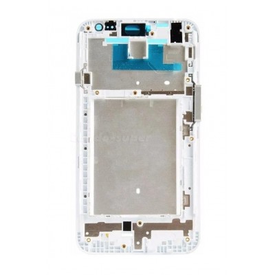 Lcd Frame Middle Chassis For Lg L70 D320n White By - Maxbhi Com