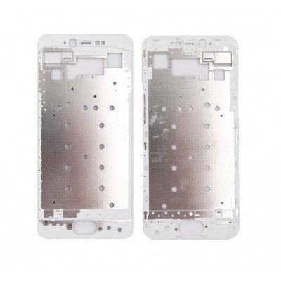 Lcd Frame Middle Chassis For Meizu Pro 6 White By - Maxbhi Com