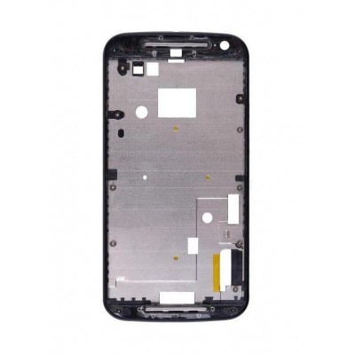 Lcd Frame Middle Chassis For Motorola Moto G 4g 2nd Gen White By - Maxbhi Com
