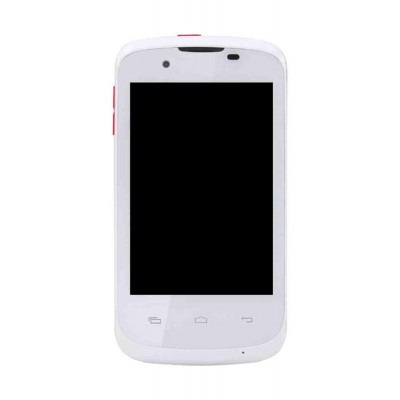 Lcd Frame Middle Chassis For Prestigio Multiphone 3540 Duo White By - Maxbhi Com