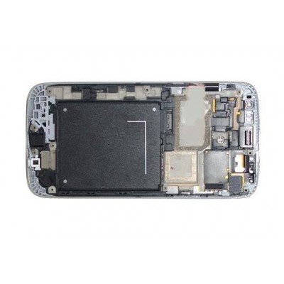 Lcd Frame Middle Chassis For Samsung Galaxy Avant Smg386t Black By - Maxbhi Com