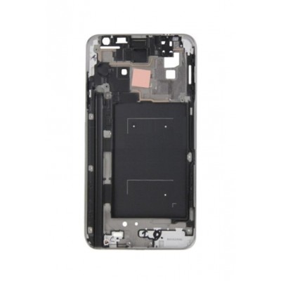 Lcd Frame Middle Chassis For Samsung Galaxy Note 3 Neo Duos Black By - Maxbhi Com