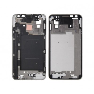 Lcd Frame Middle Chassis For Samsung Galaxy Note 3 Neo Duos Green By - Maxbhi Com