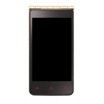 Lcd Frame Middle Chassis For Samsung I9230 Galaxy Golden White By - Maxbhi Com