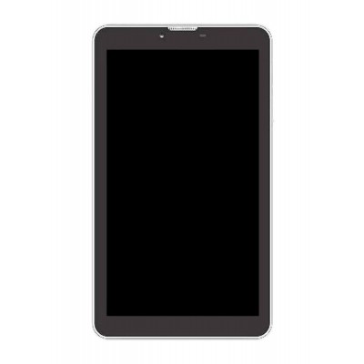 Lcd Frame Middle Chassis For Torque Droidz Push Plus White By - Maxbhi Com