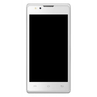 Lcd Frame Middle Chassis For Lava A59 White By - Maxbhi Com