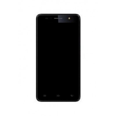 Lcd Frame Middle Chassis For Mtech Turbo Hd Black By - Maxbhi Com