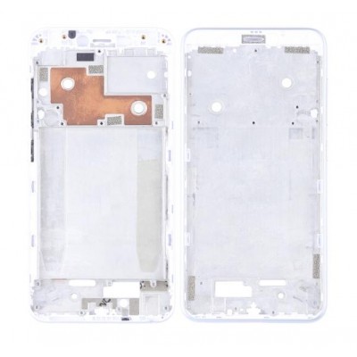 Lcd Frame Middle Chassis For Bq Aquaris C Black By - Maxbhi Com
