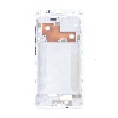 Lcd Frame Middle Chassis For Bq Aquaris C Black By - Maxbhi Com
