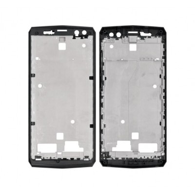 Lcd Frame Middle Chassis For Oukitel K10 White By - Maxbhi Com