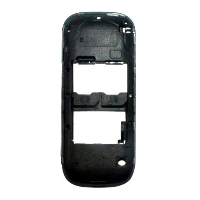 Lcd Frame Middle Chassis For Samsung Guru E1282 Black By - Maxbhi Com