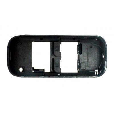Lcd Frame Middle Chassis For Samsung Guru E1282 Black By - Maxbhi Com
