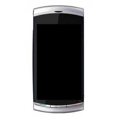 Lcd Frame Middle Chassis For Sony Ericsson Vivaz Problack By - Maxbhi Com