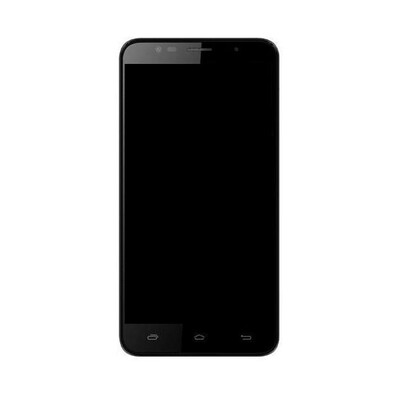 Lcd Frame Middle Chassis For Celkon Millennia Epic Q550 Black By - Maxbhi Com