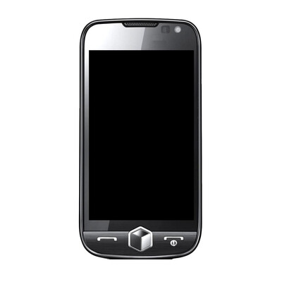 Lcd Frame Middle Chassis For Samsung I8000 Omnia Ii White By - Maxbhi Com