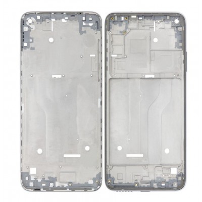Lcd Frame Middle Chassis For Motorola Moto G Fast Black By - Maxbhi Com