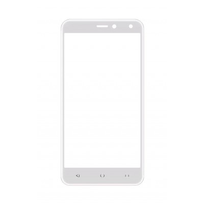 Replacement Front Glass For Yuho Y2 Black By - Maxbhi Com