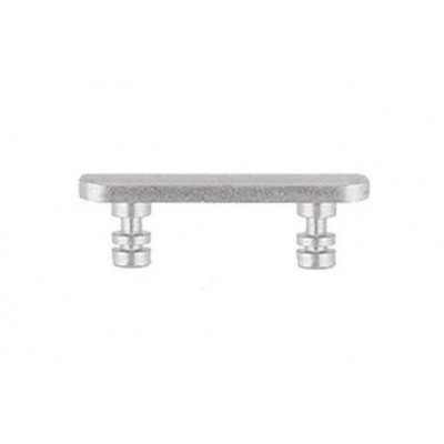 Power Button Outer For Apple Iphone 7 Silver By - Maxbhi Com