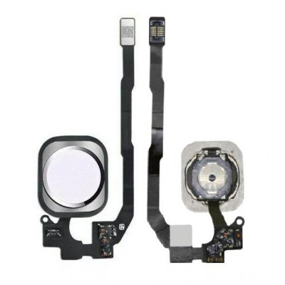 Home Button Complete For Apple Iphone 5s White By - Maxbhi Com