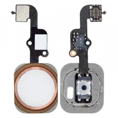 Home Button Complete For Apple Iphone 6s Plus 128gb Rose Gold By - Maxbhi Com