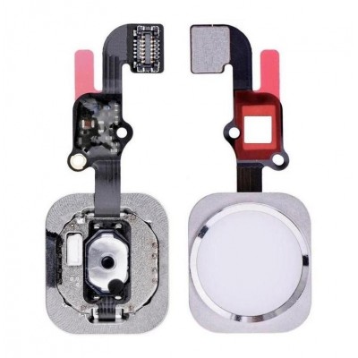 Home Button Complete For Apple Iphone 6s Plus 128gb White By - Maxbhi Com
